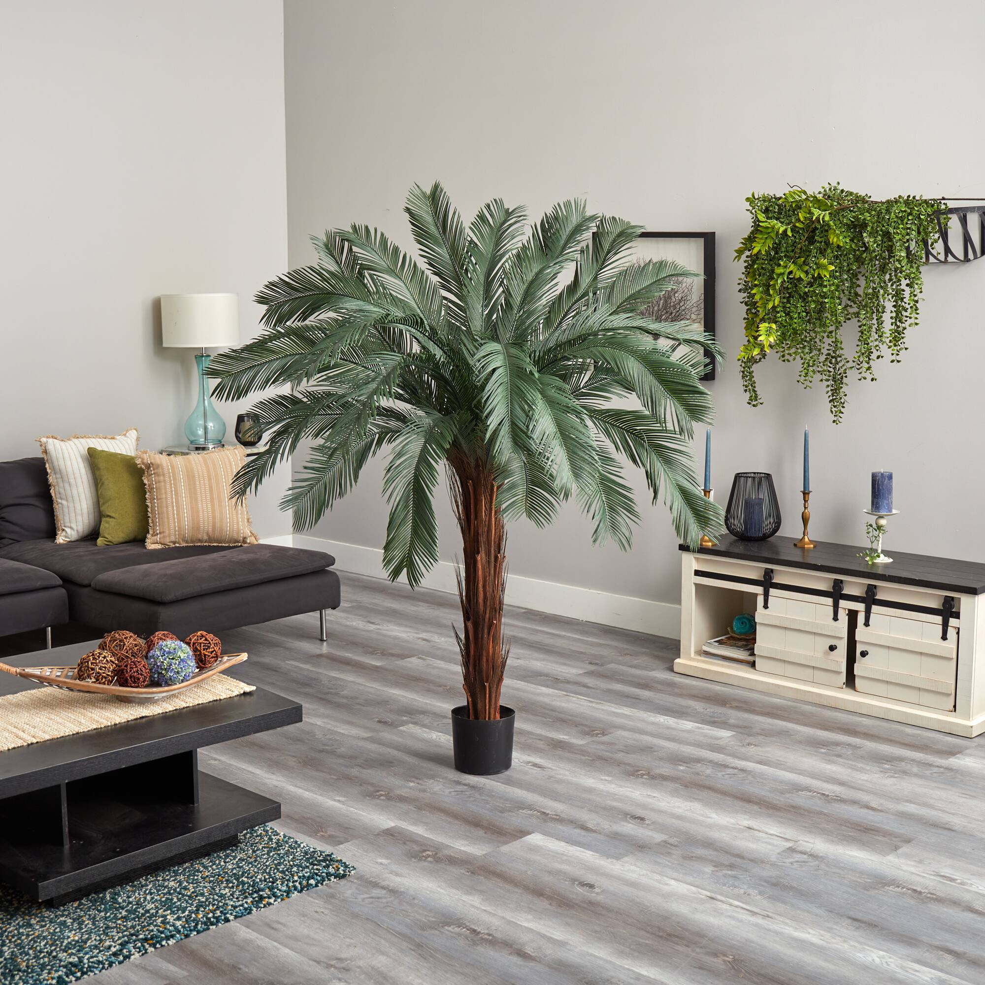 6ft. Potted UV Resistant Cycas Artificial Tree
